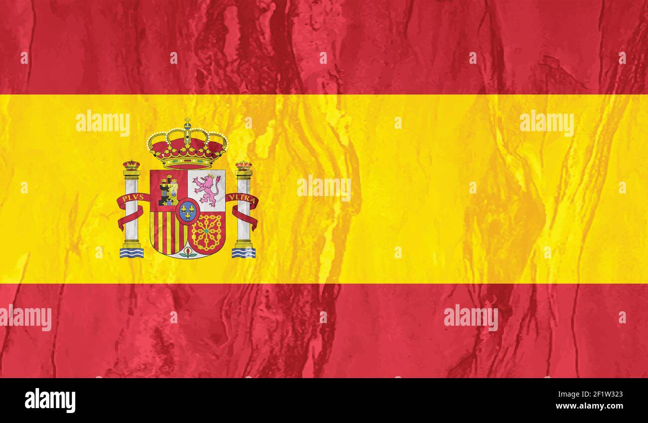 Spanish waving flag vector Stock Vector Image & Art - Alamy