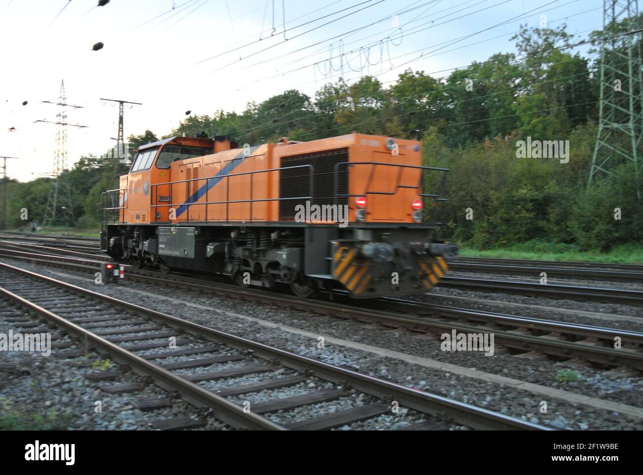 A MaK / Vossloh G1206 diesel hydraulic freight locomotive at Cologne ...