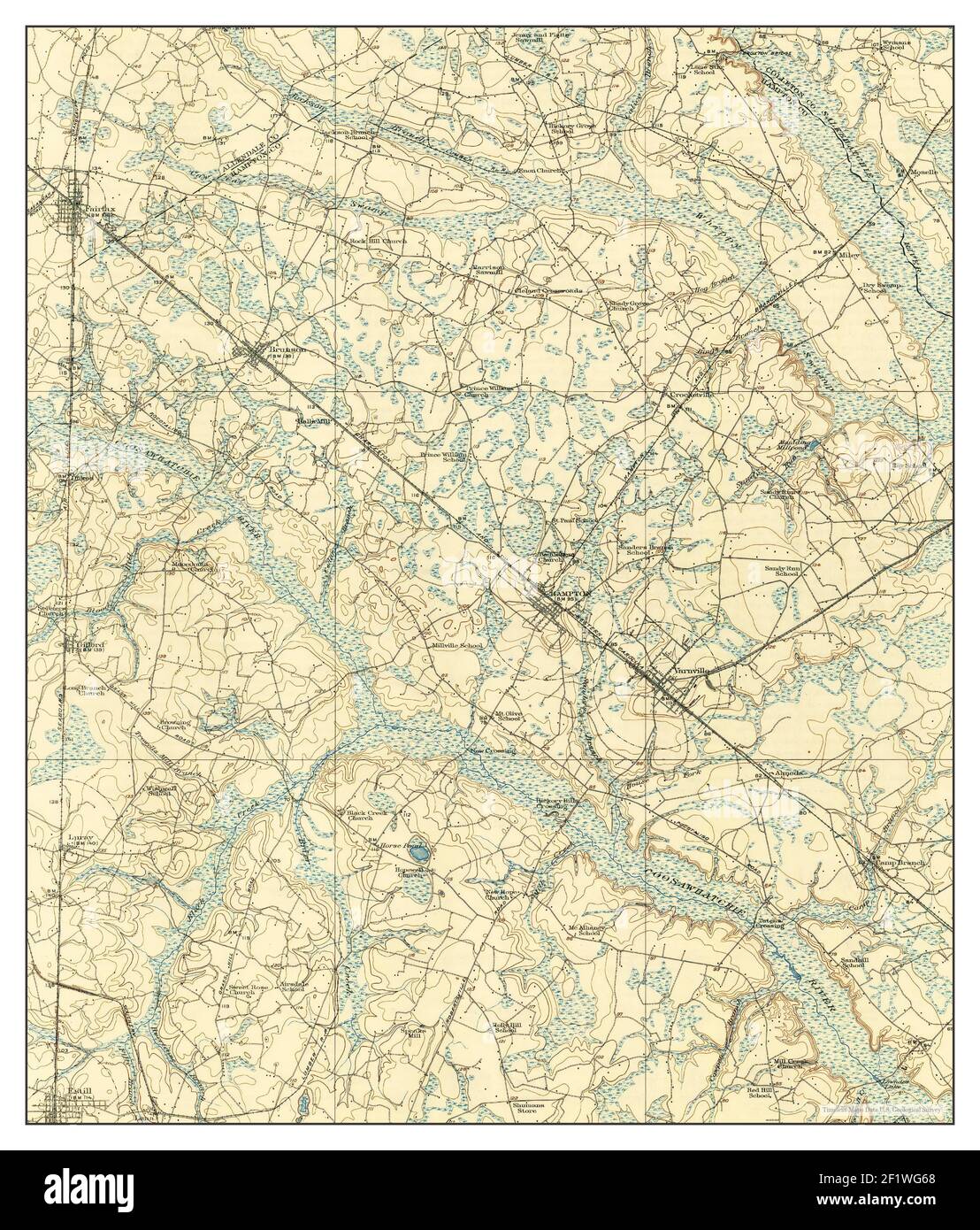 Varnville south carolina map Cut Out Stock Images & Pictures Alamy