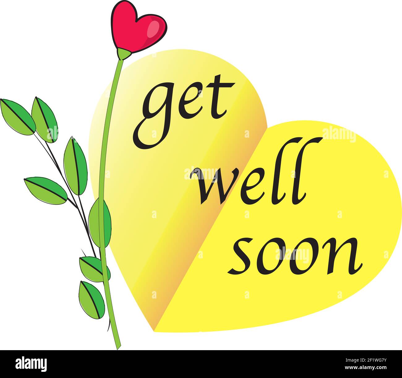 get well soon Stock Photo