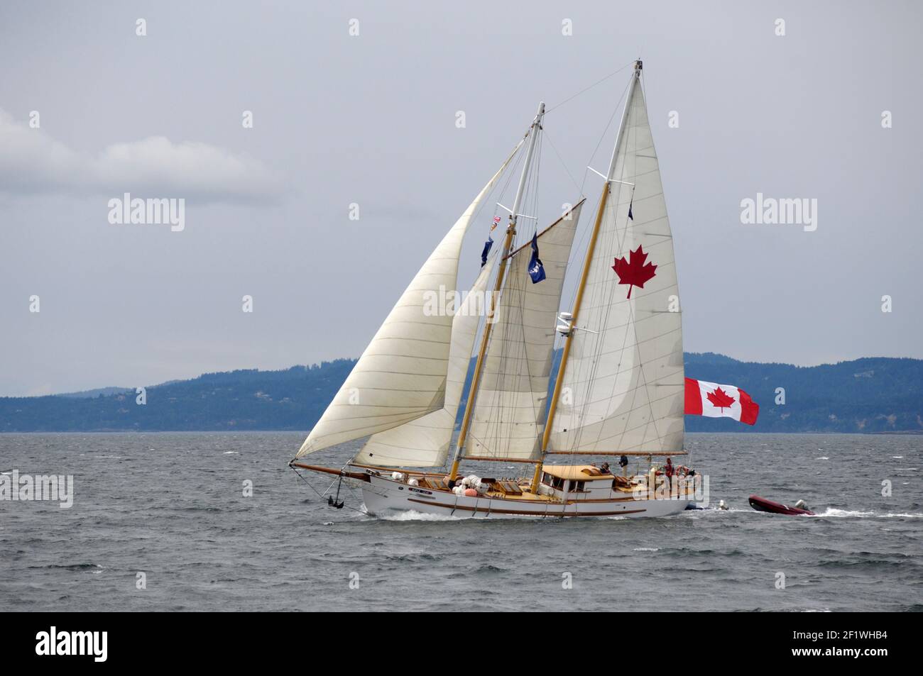 The schooner Maple Leaf was built in 1904 at Vancouver Shipyard