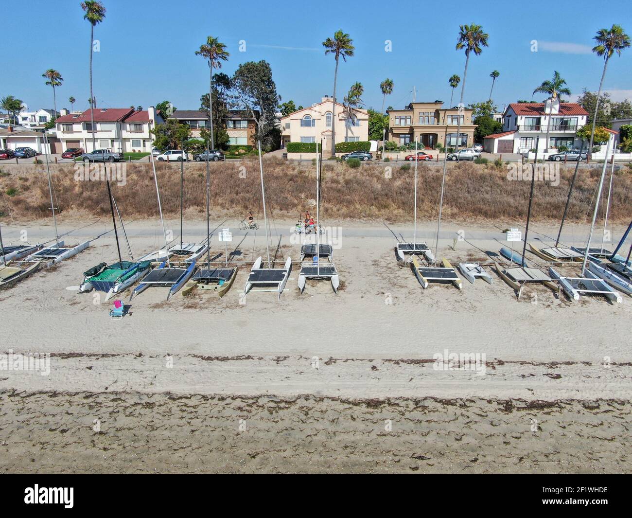 Aerial view san diego beaches hi-res stock photography and images - Alamy