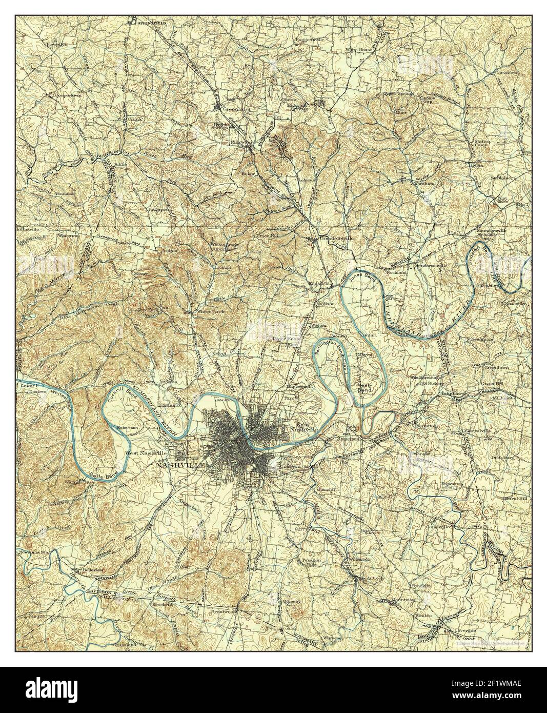Greenbrier, Tennessee, map 1903, 1125000, United States of America by