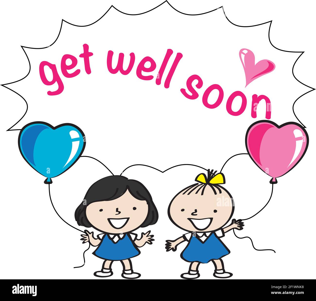 get well soon Stock Photo