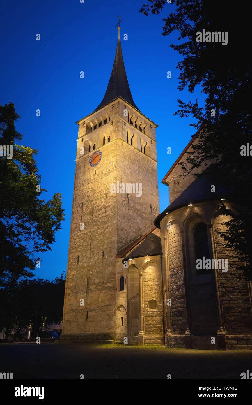 Martins Church at Sindelfingen south Germany Stock Photo