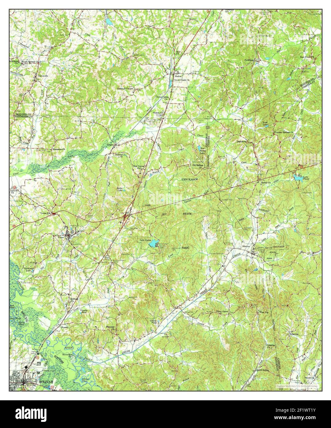 Map of teague hires stock photography and images Alamy