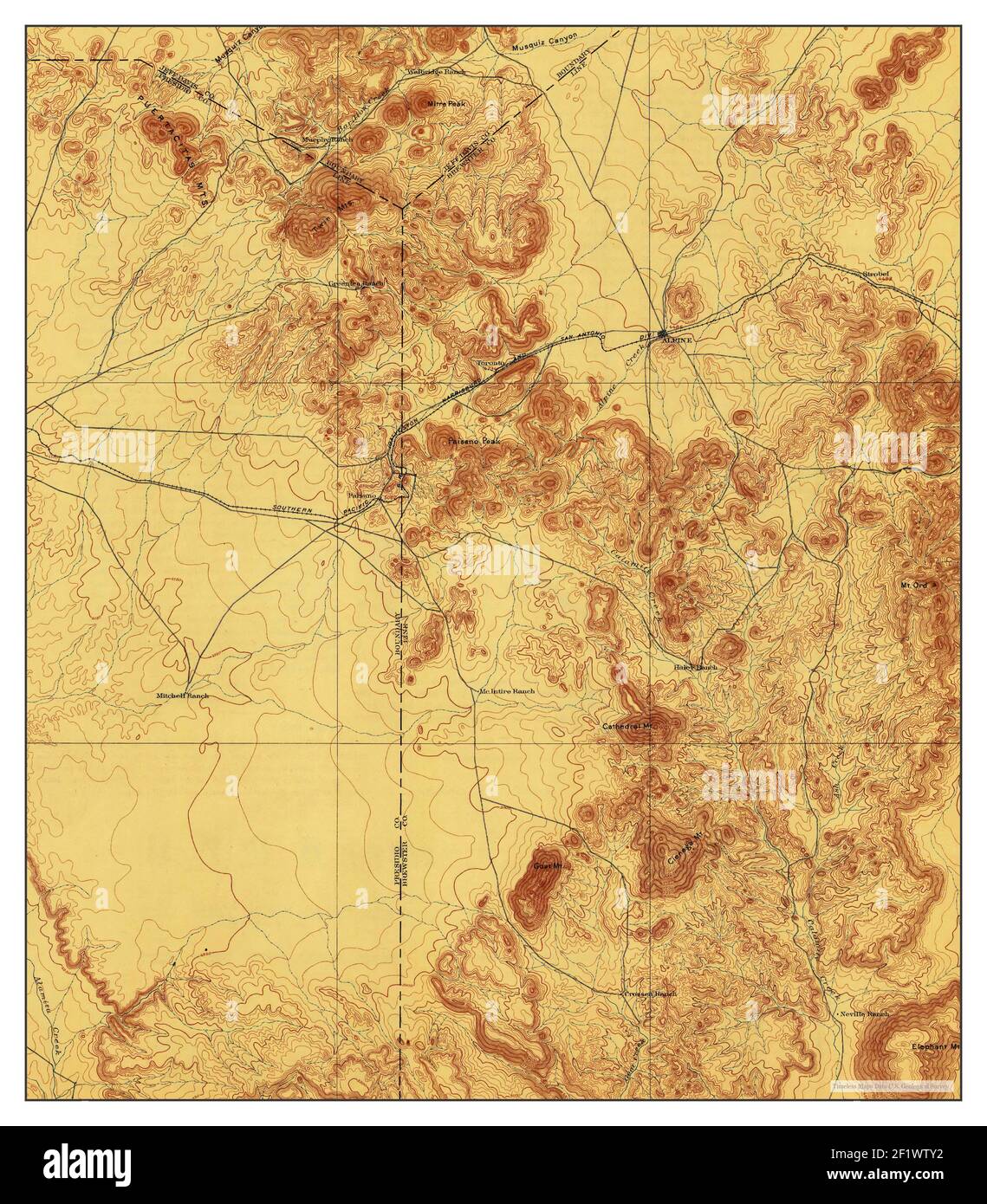 Alpine texas map hires stock photography and images Alamy
