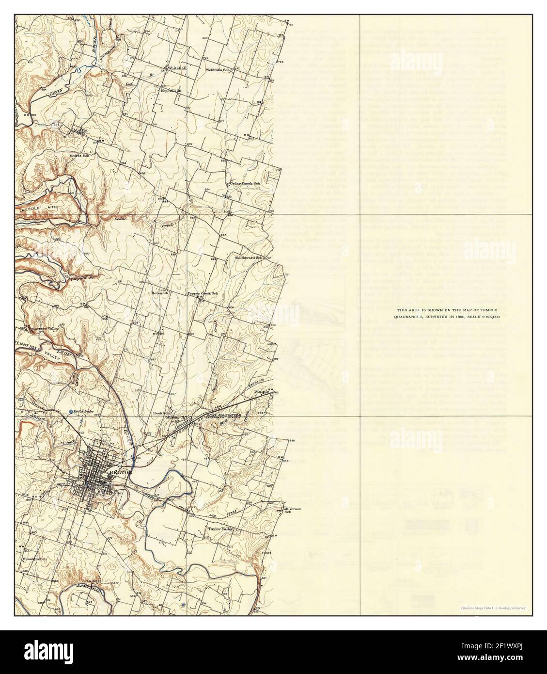 Belton texas map hi-res stock photography and images - Alamy