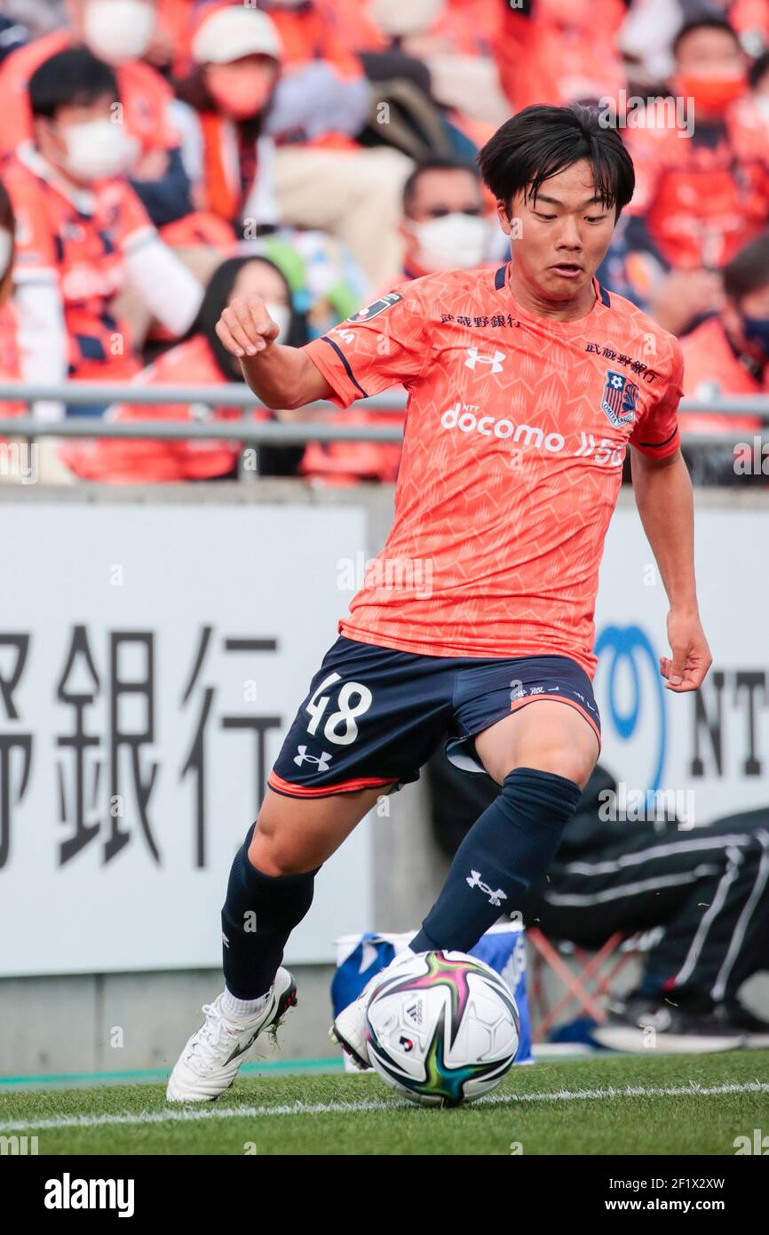 Nack5 Stadium Omiya Saitama Japan 6th Mar 21 Masaya Shibayama Ardija March 6 21 Football Soccer 21 J2 League Match Between Omiya Ardija 0 2 Ventforet Kofu At Nack5 Stadium Omiya Saitama