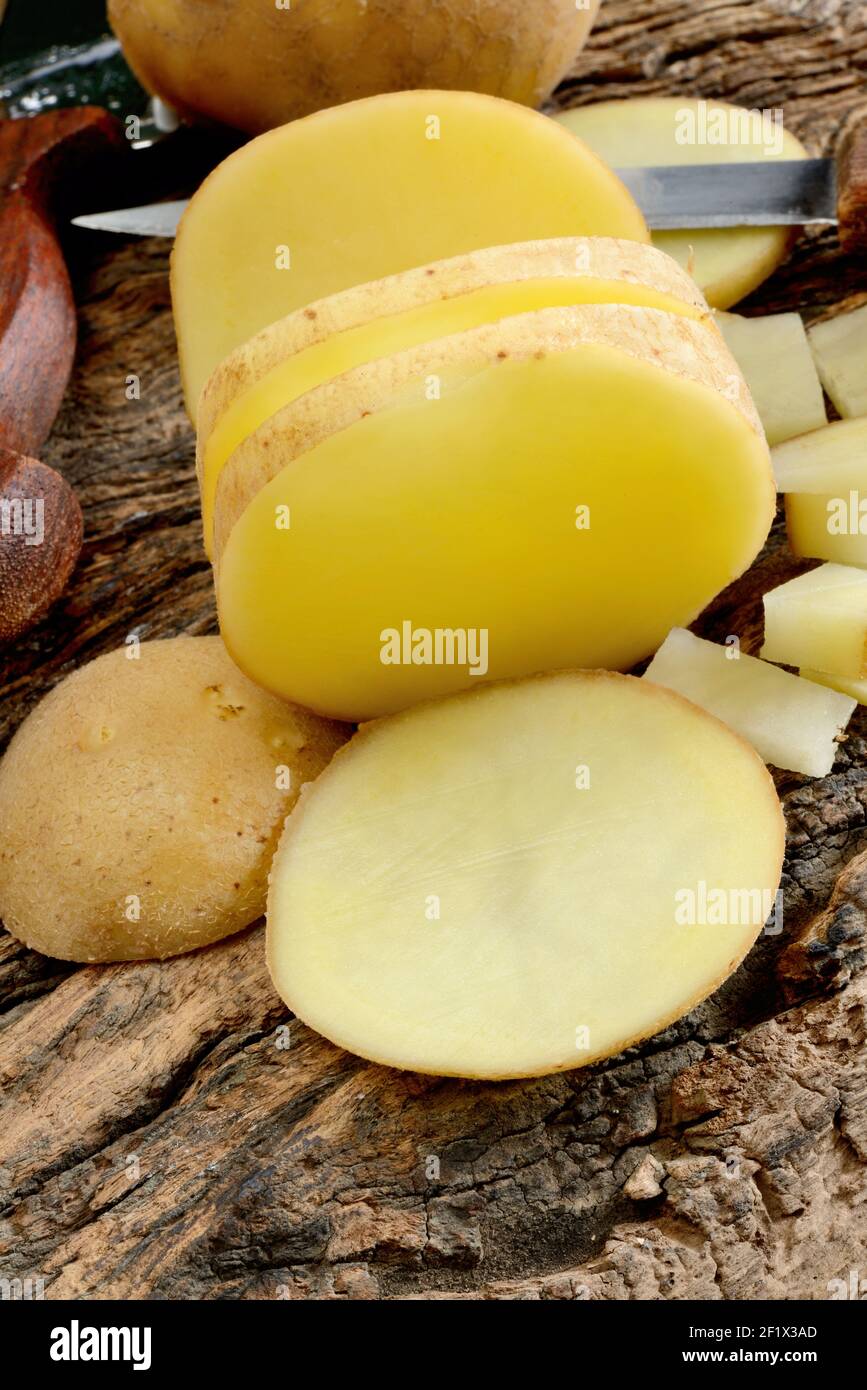 Yellow sweet potato Stock Photo Alamy