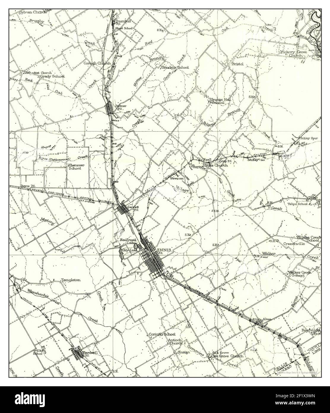 Map Of Ennis High Resolution Stock Photography and Images Alamy