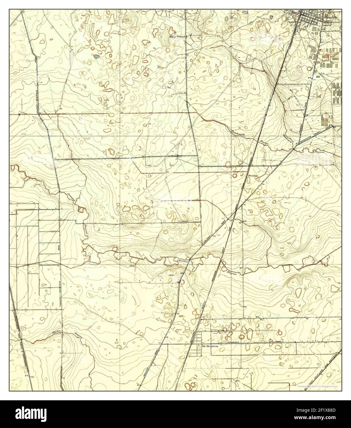 Humble Texas On Map Humble, Texas, Map 1919, 1:31680, United States Of America By Timeless Maps,  Data U.s. Geological Survey Stock Photo - Alamy