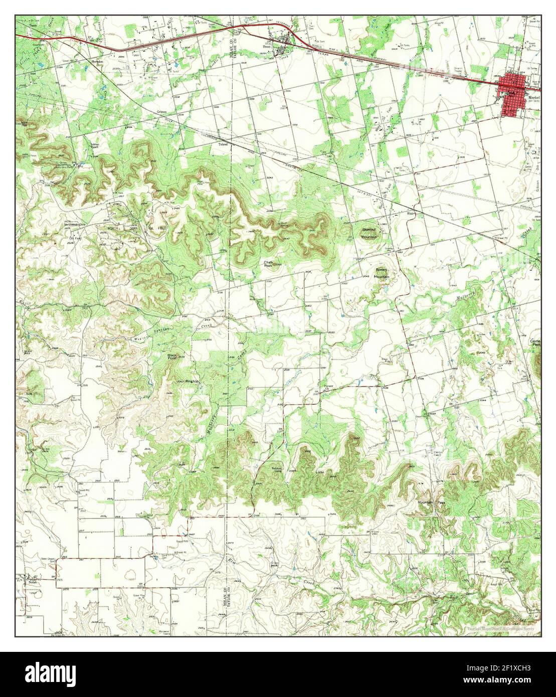 Map of merkel texas hires stock photography and images Alamy