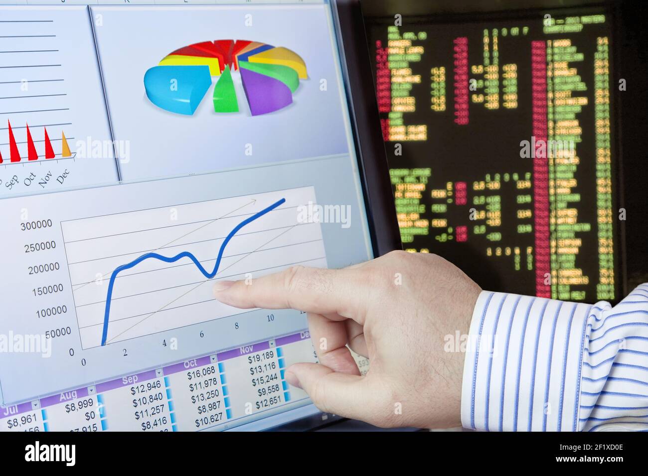 Highlighting Computer Data Computer prosperity hi-res stock photography and images - Alamy