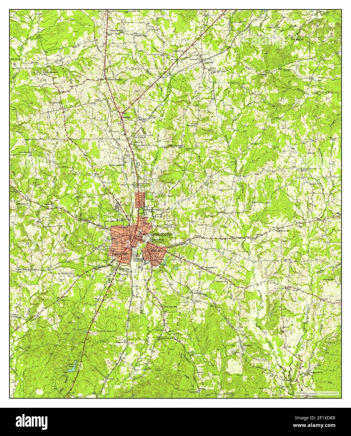 Map of nacogdoches texas hires stock photography and images Alamy
