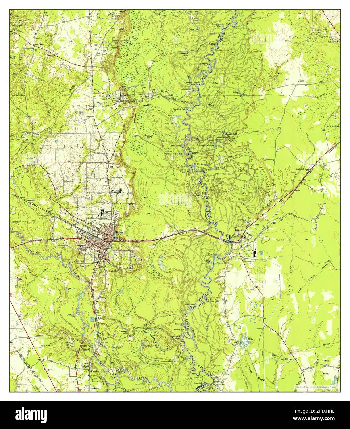 Map of silsbee texas hires stock photography and images Alamy