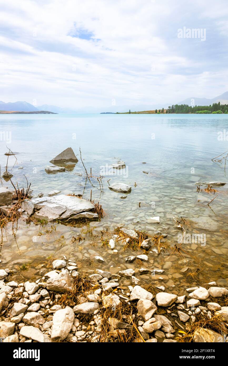 Lake Tekapo in New Zealand Stock Photo - Alamy