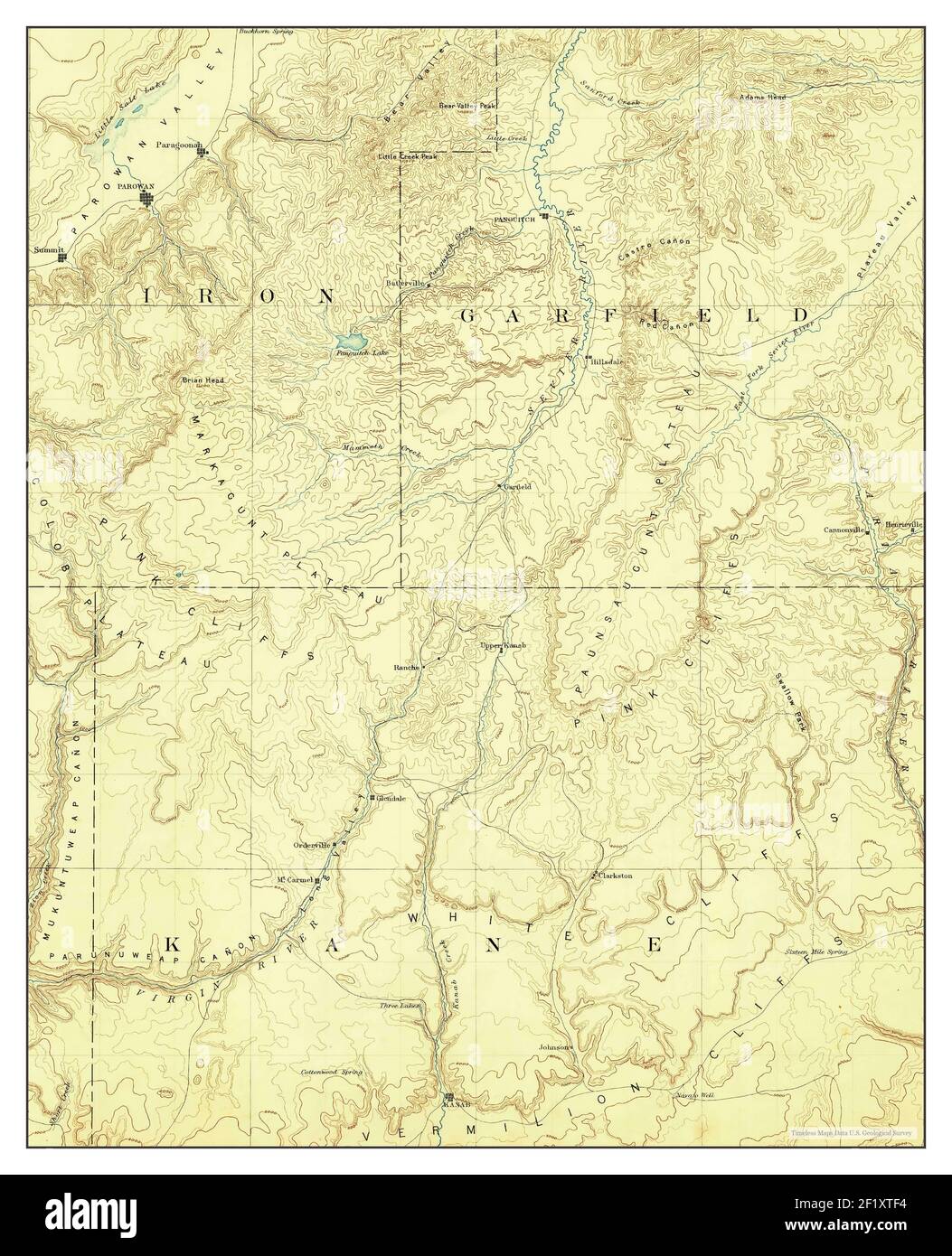 Map of kanab utah hires stock photography and images Alamy