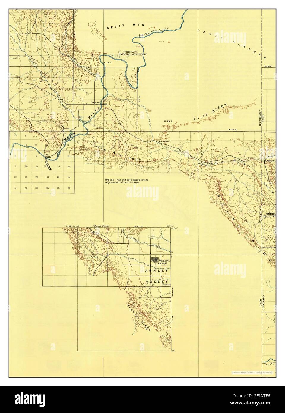 Map of jensen utah hires stock photography and images Alamy
