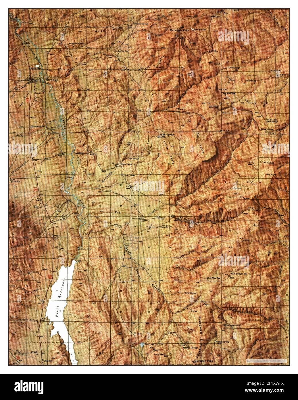 Map of marysvale utah hires stock photography and images Alamy