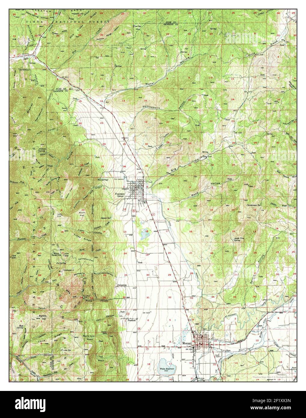 Map of moroni hires stock photography and images Alamy