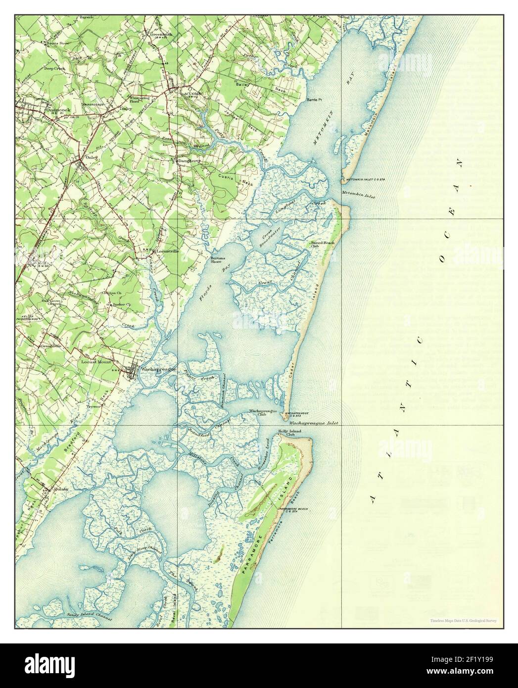 Virginia, map 1935, 162500, United States of America by