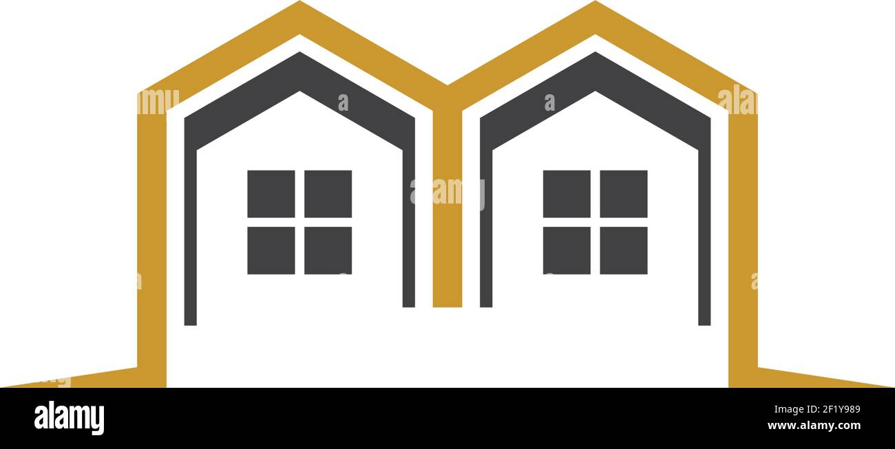 Property logo template vector icon illustration design Stock Vector ...