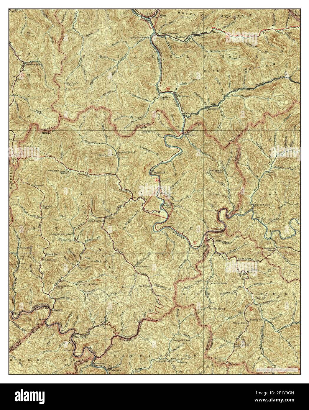 Gilbert virginia map Cut Out Stock Images & Pictures Alamy