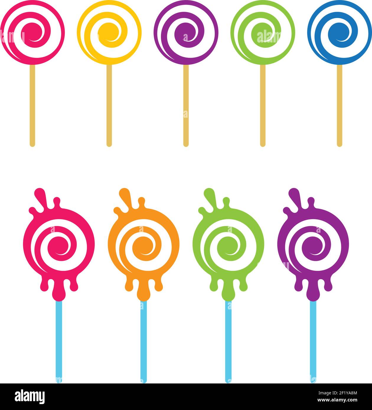 Candy vector icon illustration design Stock Vector Image & Art - Alamy