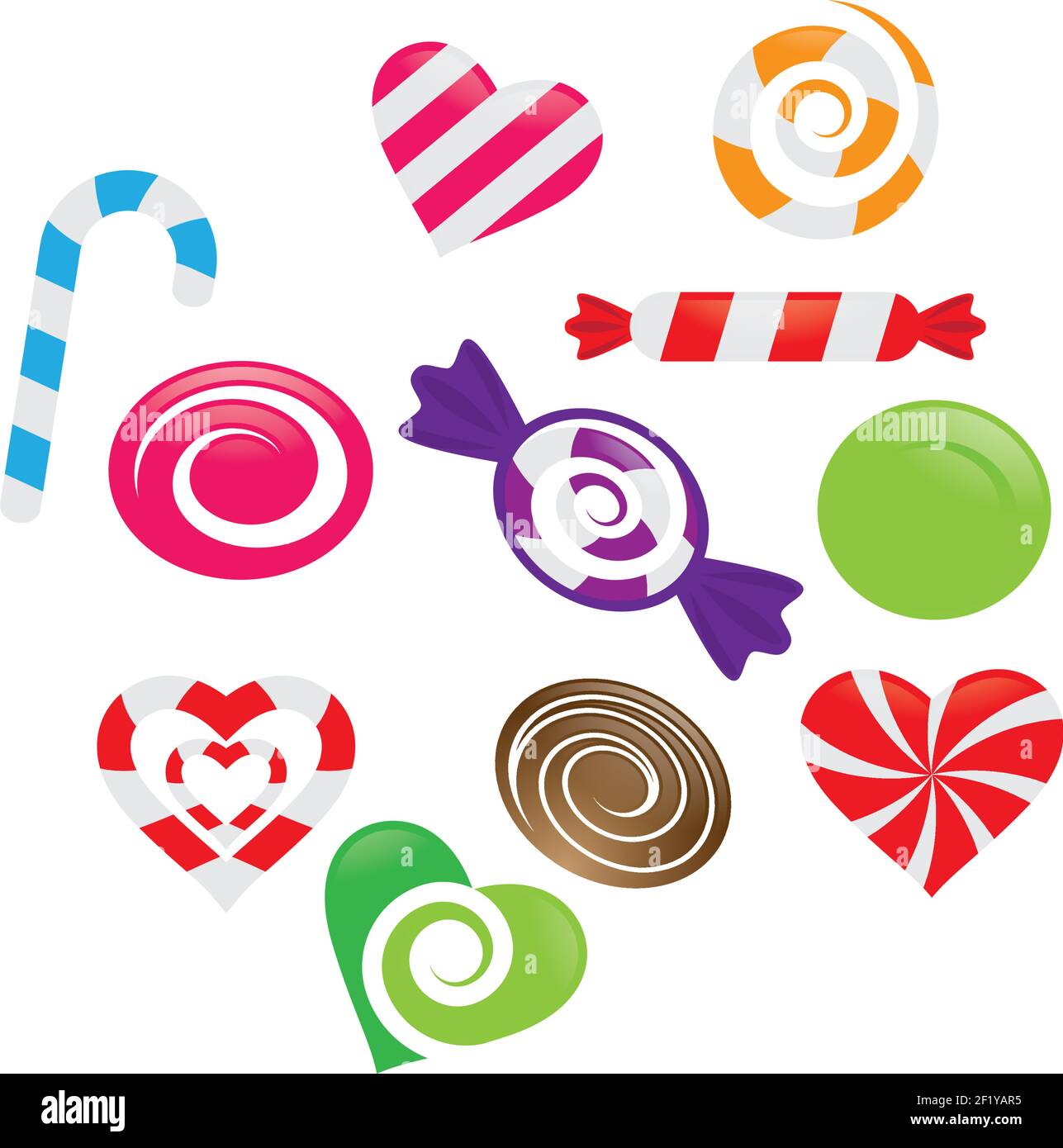 Candy vector icon illustration design Stock Vector