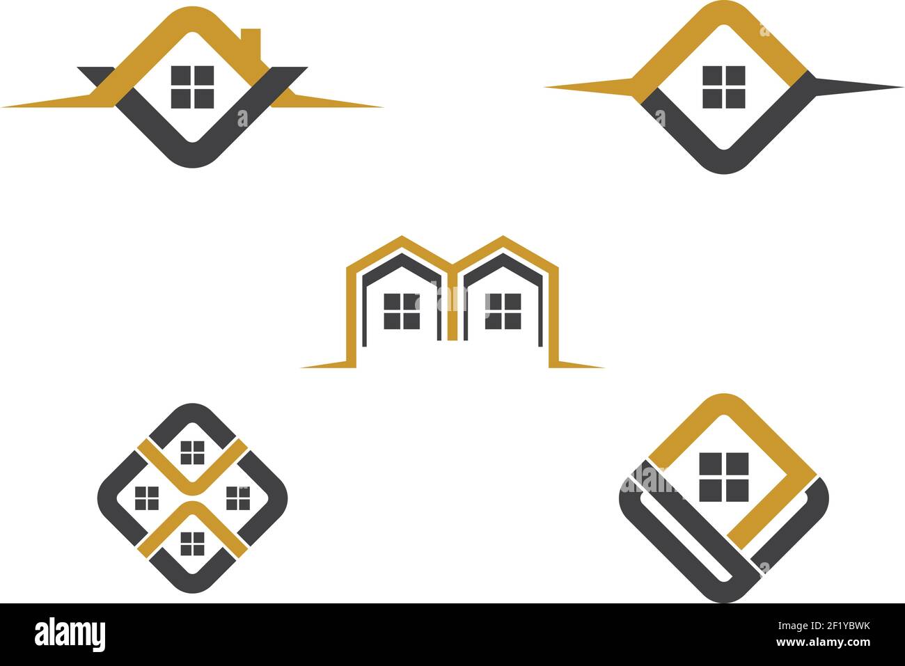 Property logo template vector icon illustration design Stock Vector ...