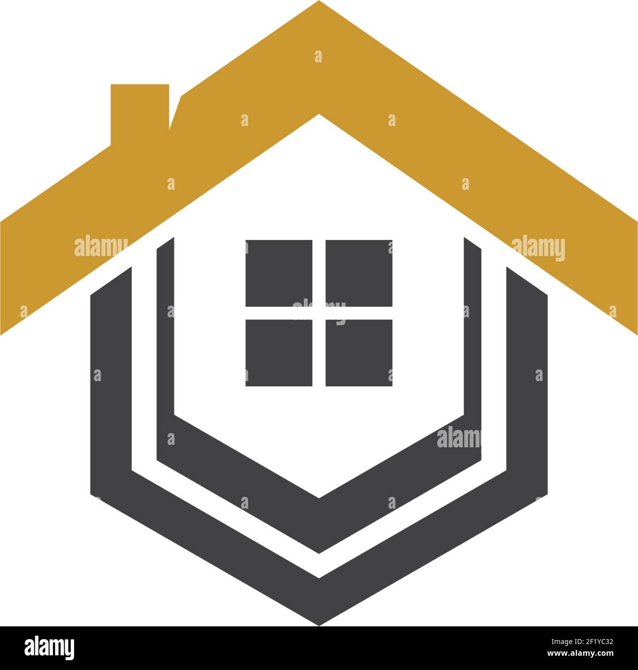 Property logo template vector icon illustration design Stock Vector ...