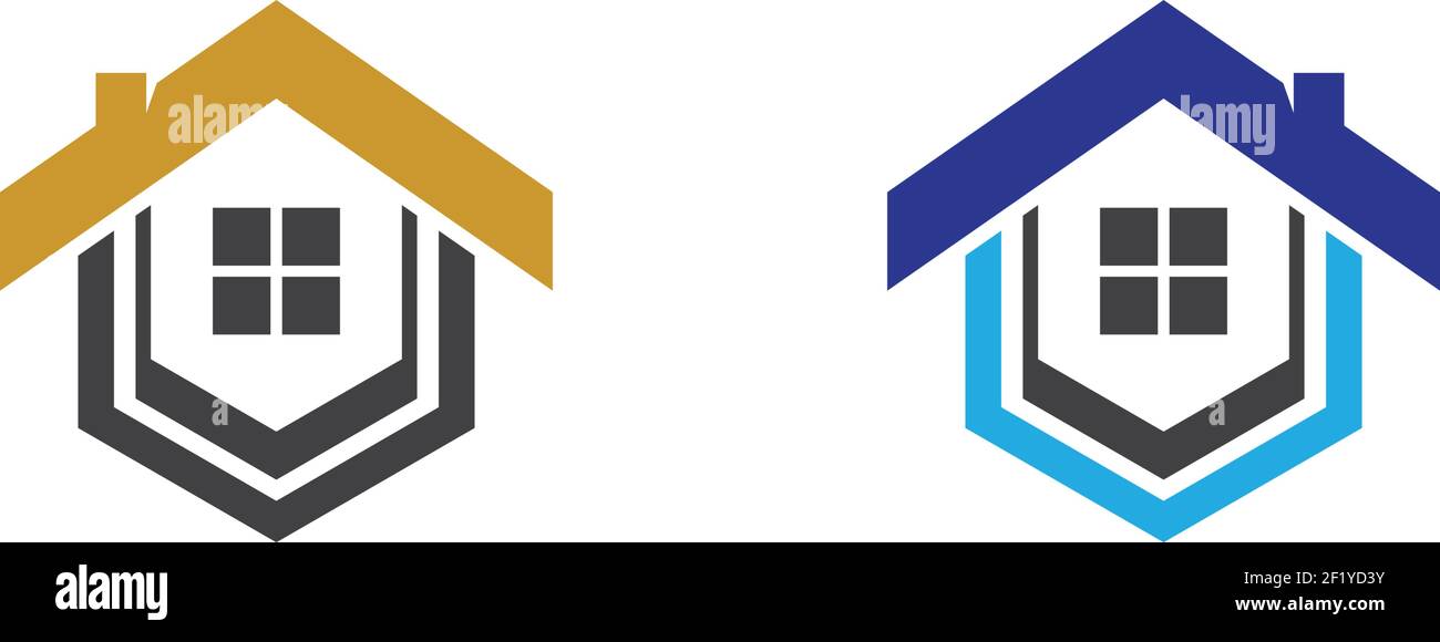 Property logo template vector icon illustration design Stock Vector ...