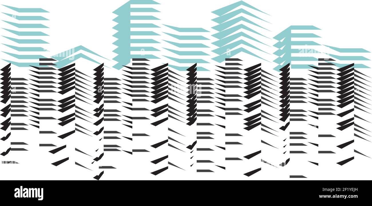City skyline vector icon illustration design Stock Vector