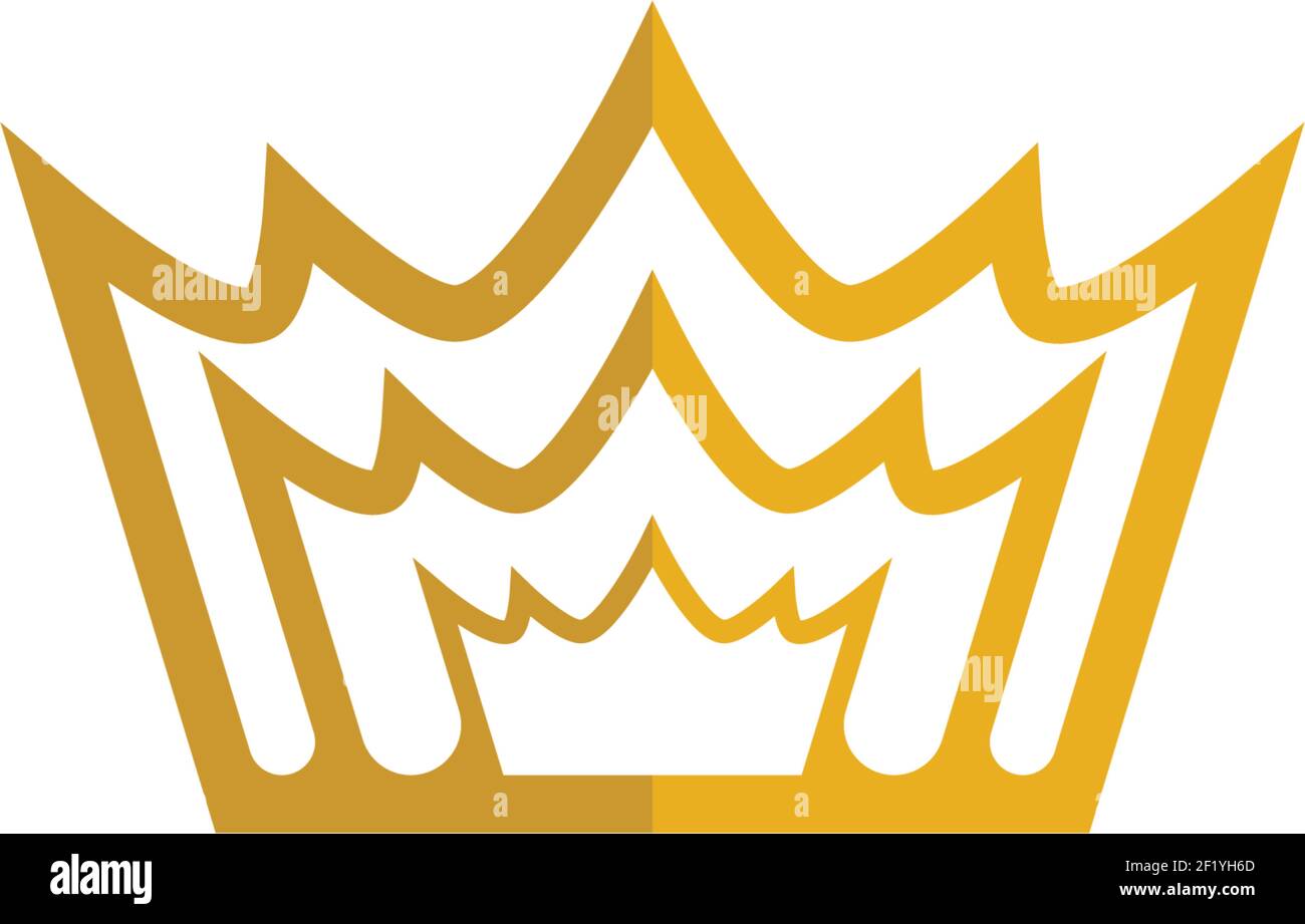Crown Logo Template vector illustration Stock Vector Image & Art - Alamy