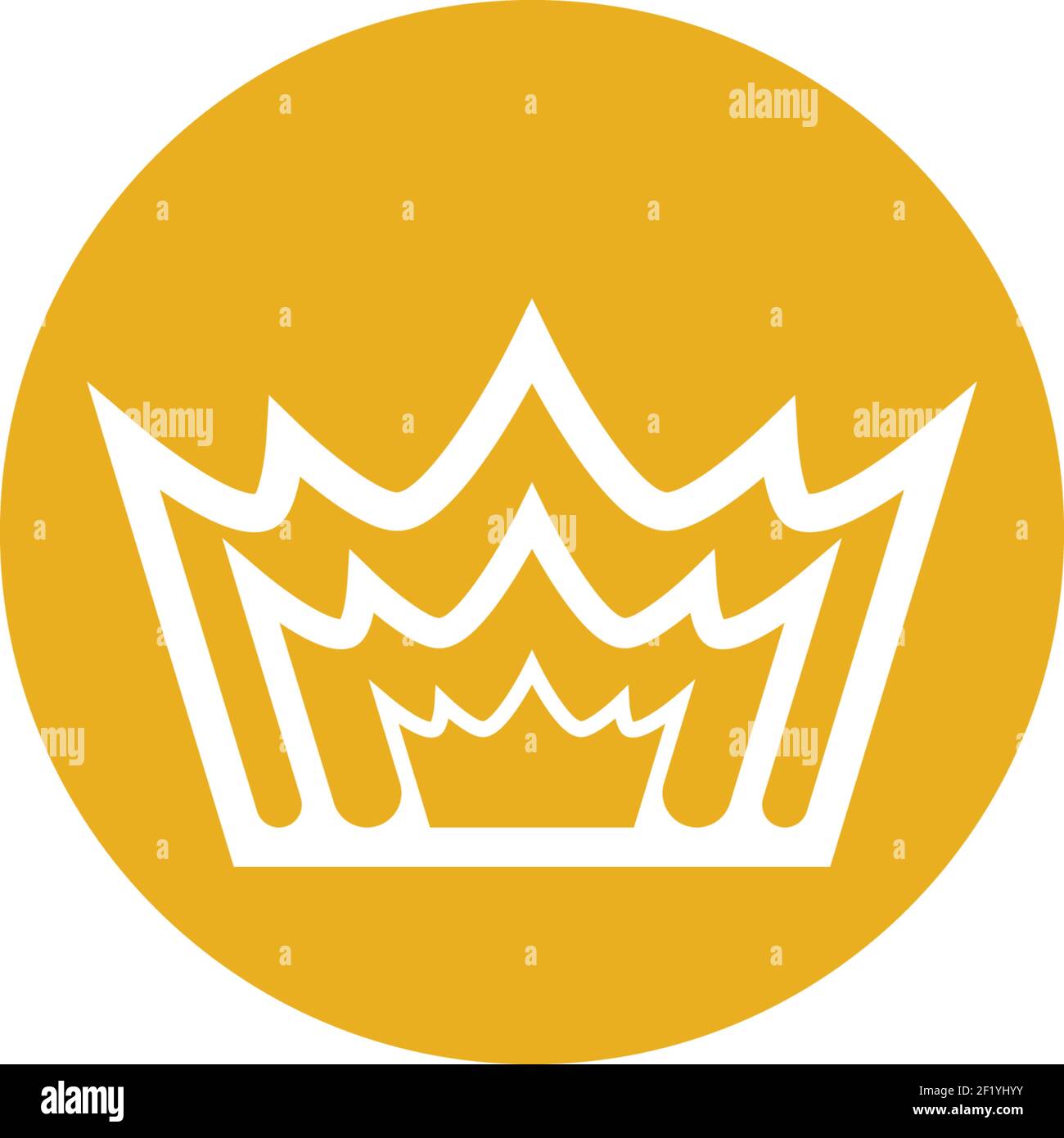 Crown Logo Template vector illustration Stock Vector Image & Art - Alamy