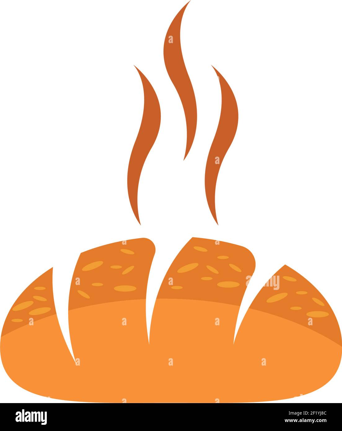 Bread vector icon illustration Stock Vector Image & Art - Alamy