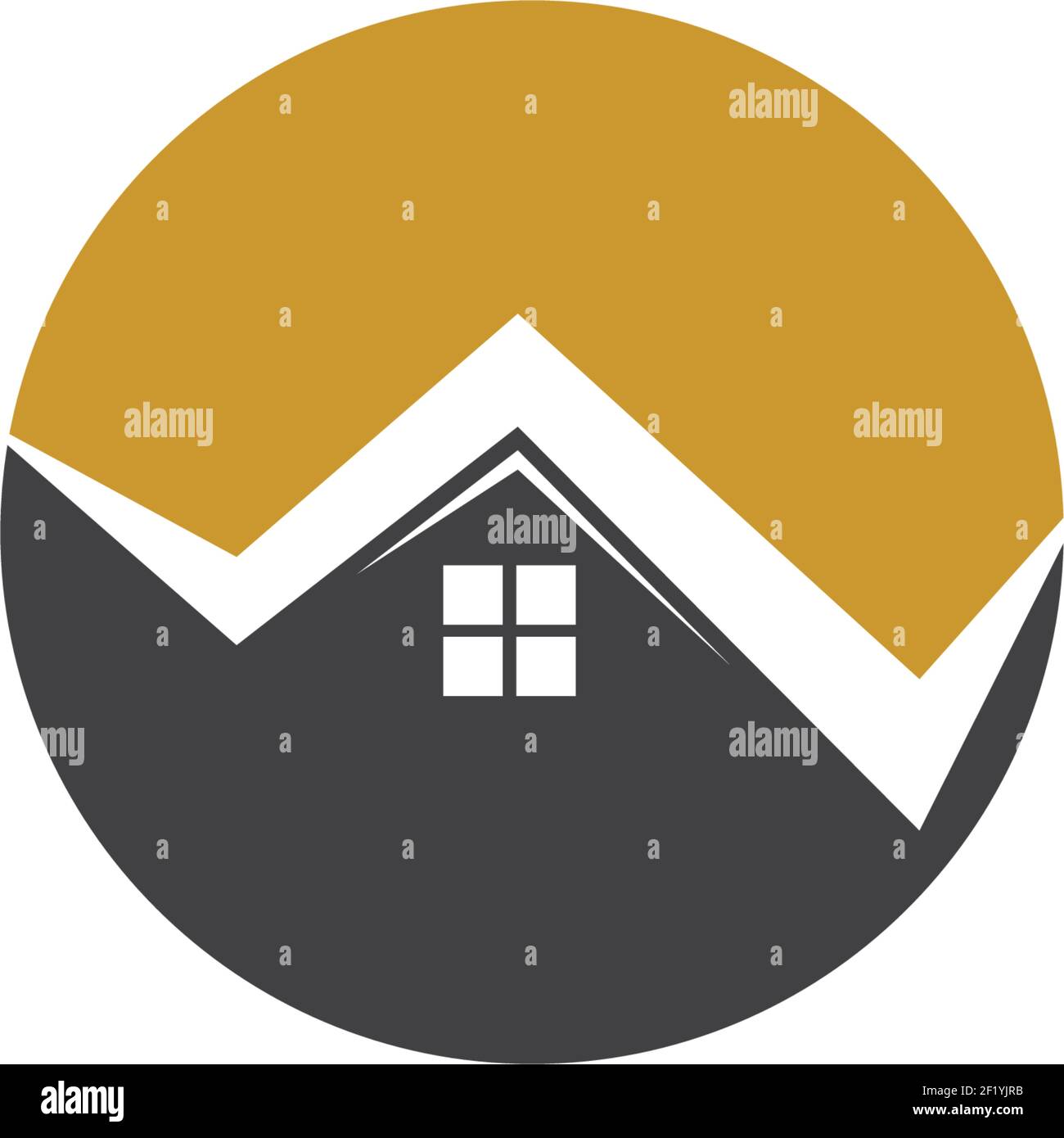 Property logo template vector icon illustration design Stock Vector ...