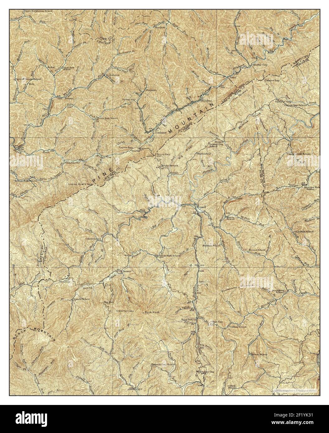 Pound virginia map hires stock photography and images Alamy