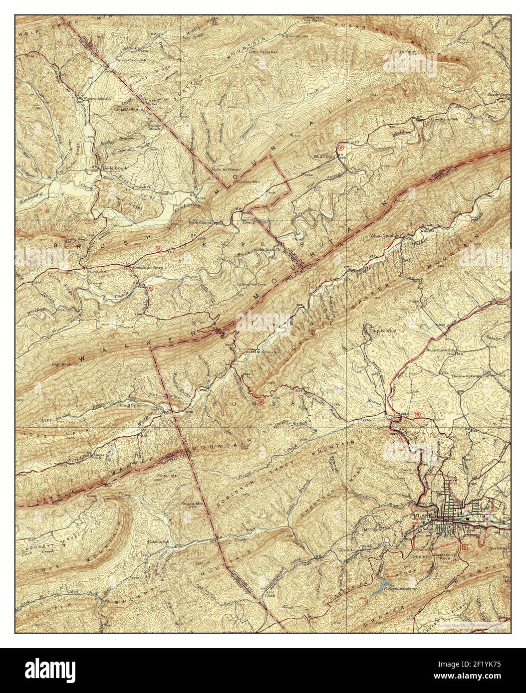 Map of pulaski hires stock photography and images Alamy