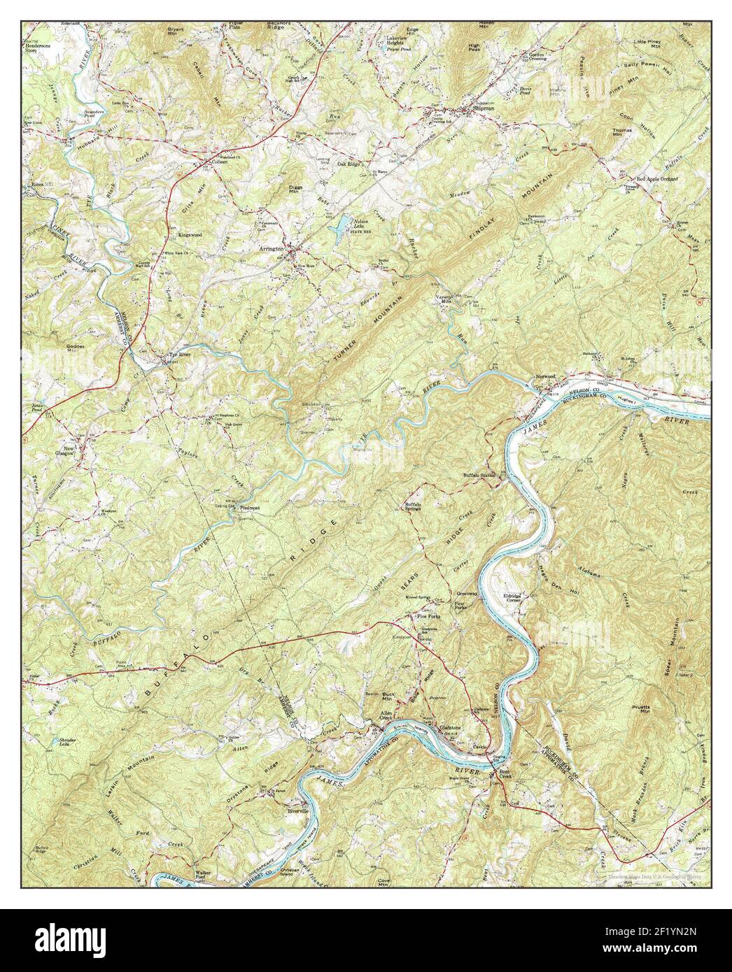 Map of shipman hires stock photography and images Alamy