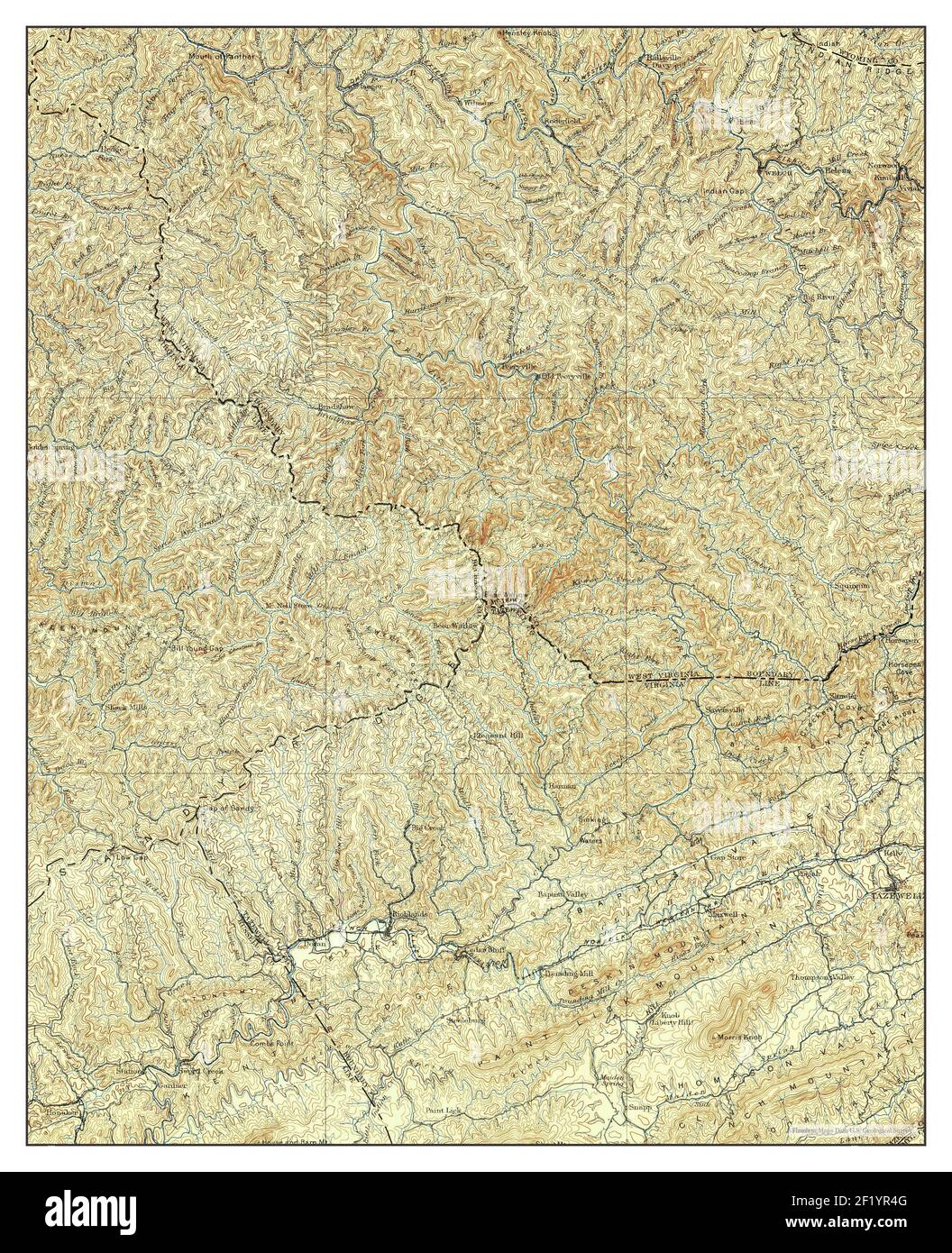 Map of tazewell hires stock photography and images Alamy