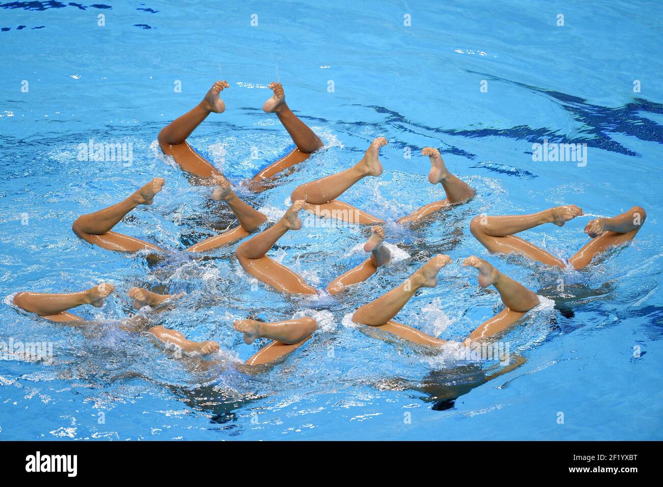 Synchronized swimming legs hires stock photography and images Alamy