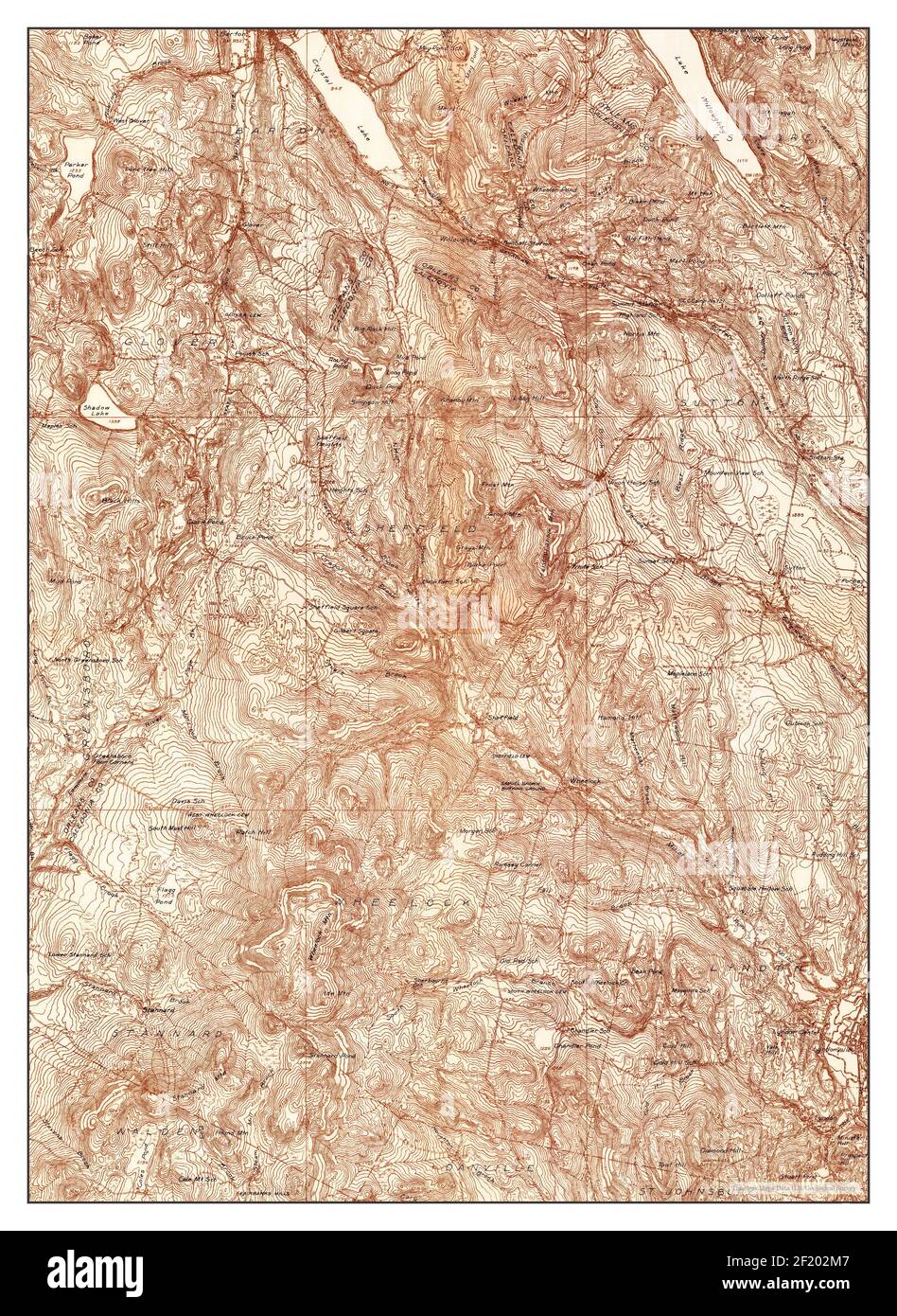 Lyndonville, Vermont, map 1935, 148000, United States of America by