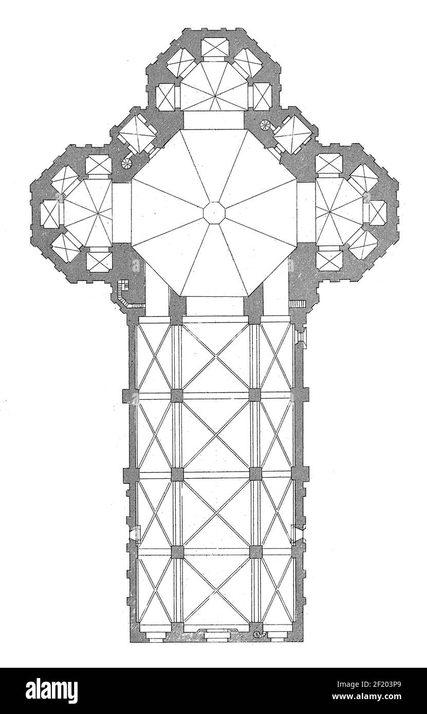  Florence Cathedral Ndecorative Floor Plan Of Santa