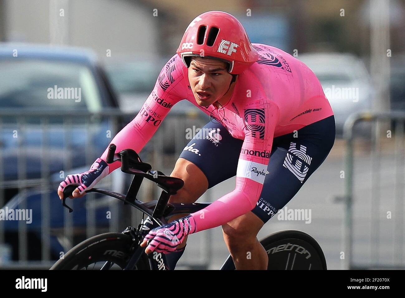 BISSEGGER Stefan of EF Education - Nippo during the Paris-Nice 2021, cycling  race Stage 3, Time Trial, Gien - Gien (14,4 km) in Gien, France, March 9,  2021. Photo by Laurent Lairys/ABACAPRESS.COM Stock Photo - Alamy