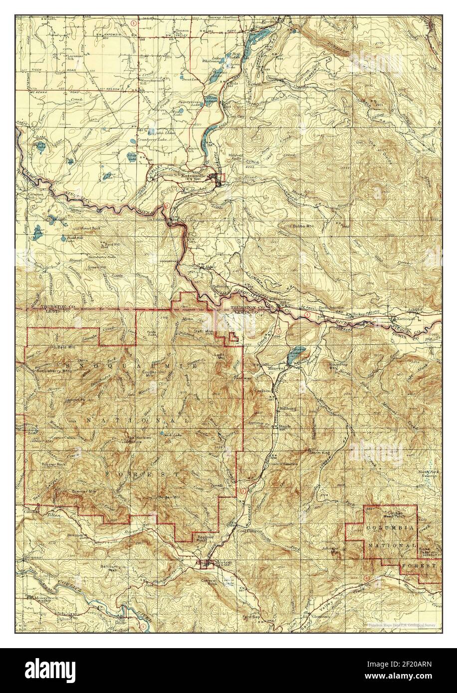 Map of eatonville hires stock photography and images Alamy