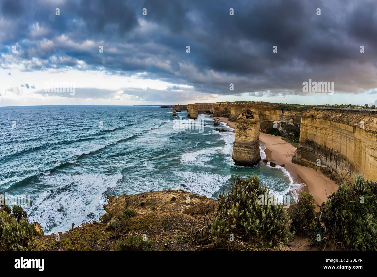 The morning near Melbourne Stock Photo