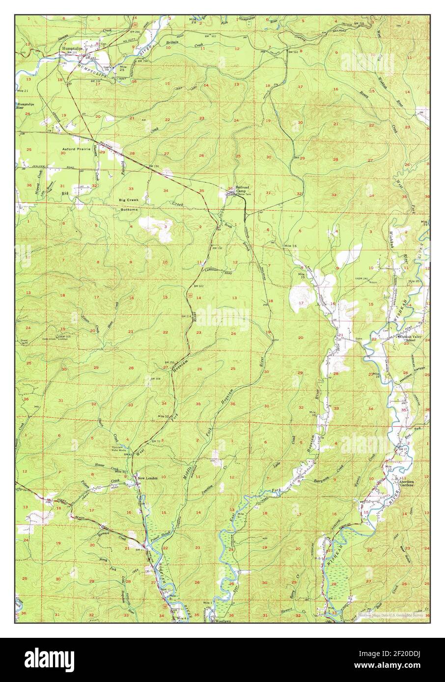 Map of humptulips washington hires stock photography and images Alamy
