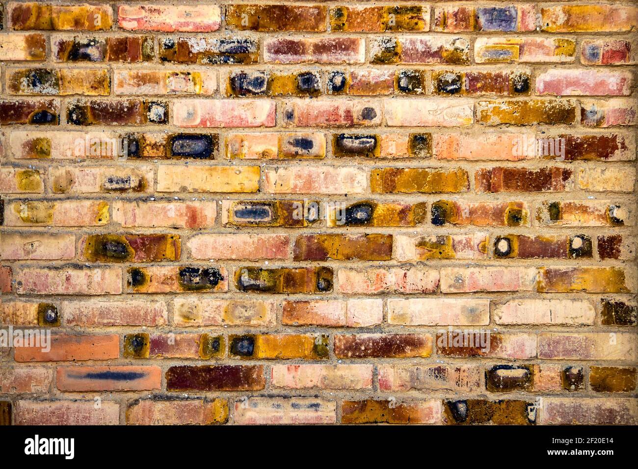 View from the front. UNUSUAL SURFACE. Stock Photo